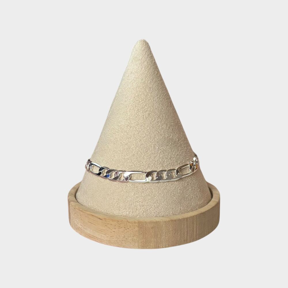 Men Casual Silver Bracelet